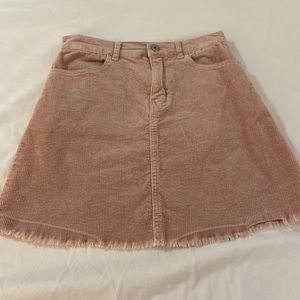 j halt pink corduroy skirt